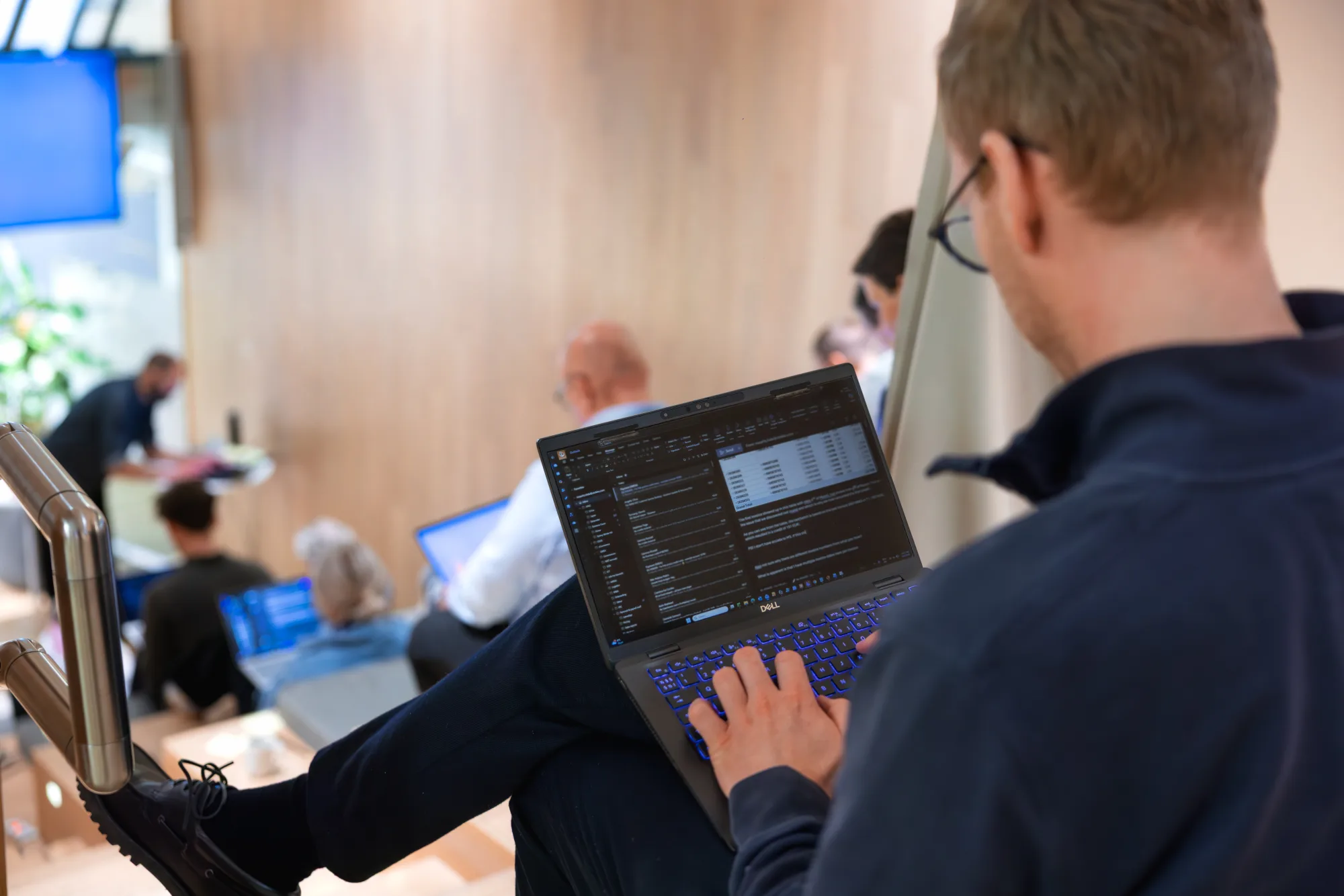 Participant applies the workflow to his own Outlook mailbox