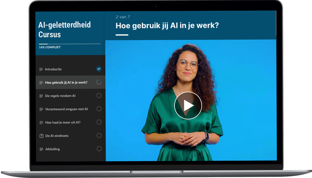 AI-geletterdheid E-learning training